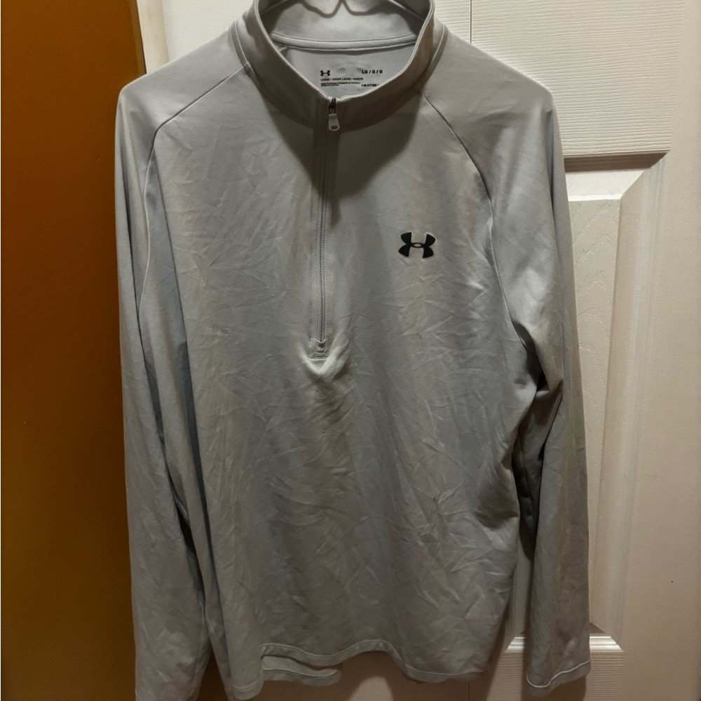 Large Under Armour Quarter Zip Heatgear